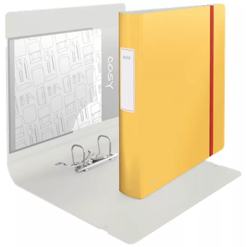 Leitz 180° Active Cosy Aktenordner 60mm, A4, Polyfoam, žltá, 350 listov, 80 g/m², 6,5 cm