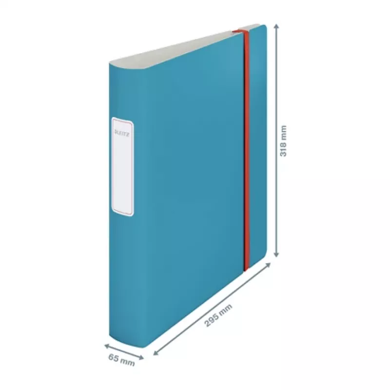 Leitz 180° Active Cosy Ordner 60mm, A4, Polyfoam, modrá, 350 listov, 80 g/m², 6,5 cm