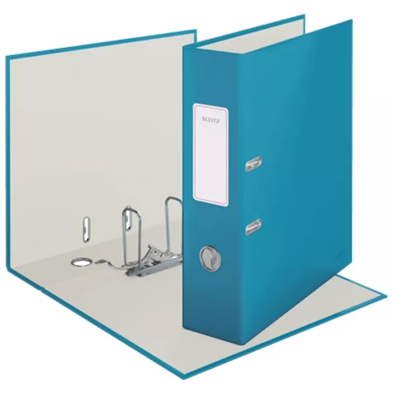 Leitz 180° Cosy Hebelordner Soft Touch 80mm, A4, kartón, modrá, štruktúrovaný povrch, 600 listov, 80 g/m²