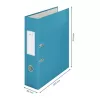 Leitz 180° Cosy Hebelordner Soft Touch 80mm, A4, kartón, modrá, štruktúrovaný povrch, 600 listov, 80 g/m²