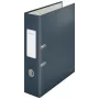 Leitz 180° Cosy Hebelordner Soft Touch 80 mm, A4, kartón, čierna, štruktúrovaný povrch, 600 listov, 80 g/m²