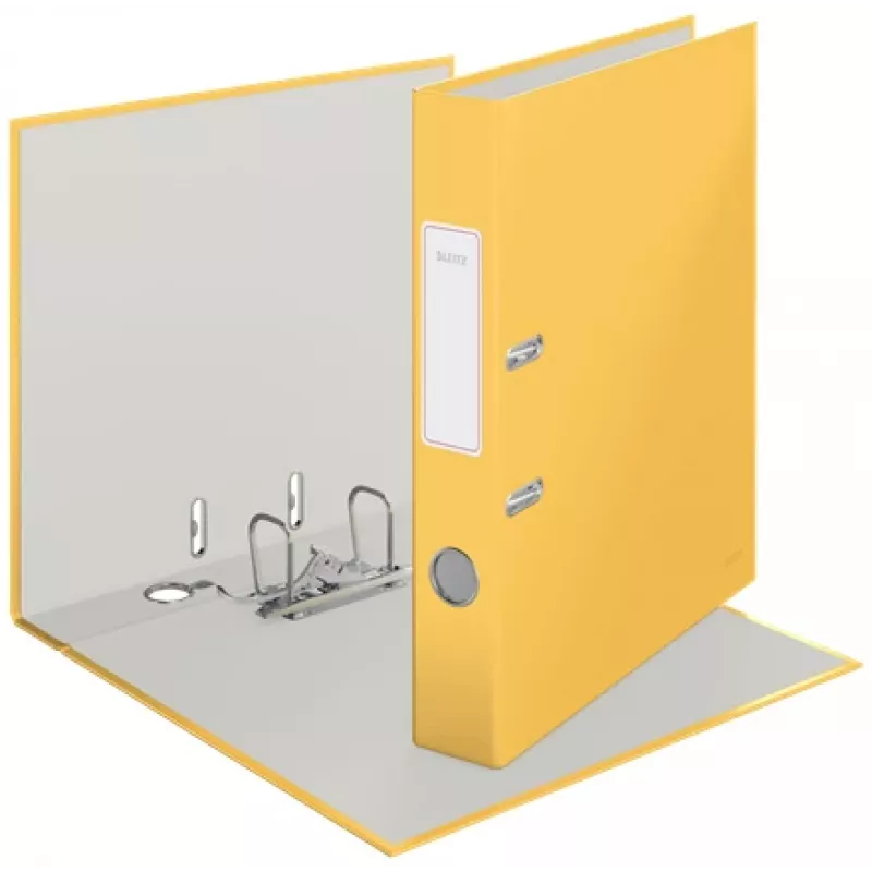 Leitz 180° Cosy Soft Touch zakladač 50 mm, A4, kartón, žltá, štruktúrovaný povrch, 350 listov, 80 g/m²