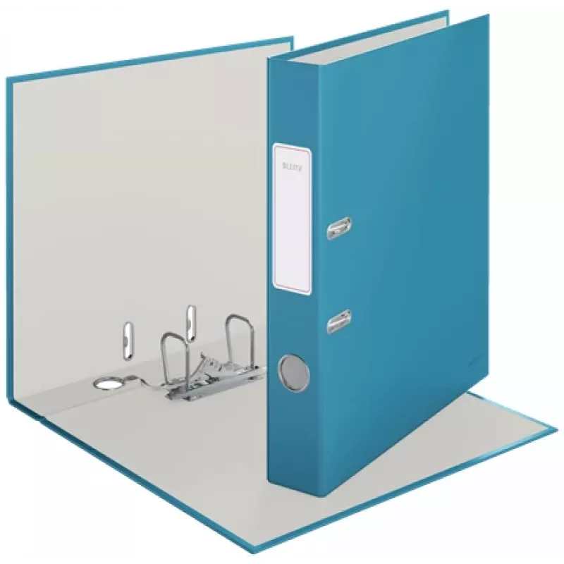 Leitz 180° Cosy pákový zakladač Soft Touch 50 mm, A4, kartón, modrá, štruktúrovaný povrch, 350 listov, 80 g/m²