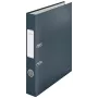 Leitz 180° Cosy krúžkový zakladač Soft Touch 50 mm, A4, kartón, čierna, štruktúrovaný povrch, 350 listov, 80 g/m²