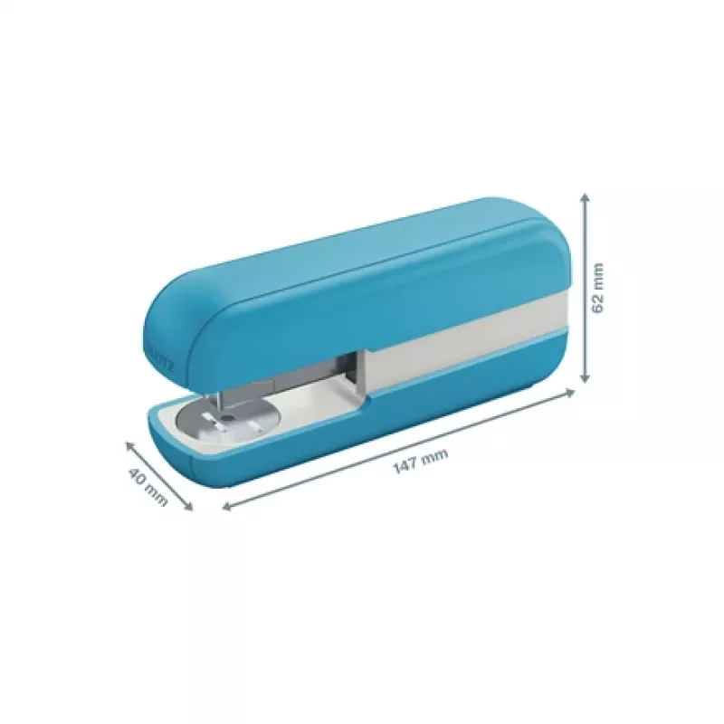 Leitz Cosy zošívačka 30 listov, 30 listov, modrá, štandardné zošitie, 26/6, kov, plast, 80 g/m²