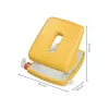 Leitz Cosy dierovačka 2-dierkovacia 30 listov, žltá, plast, 8 cm, 5,5 mm, A4