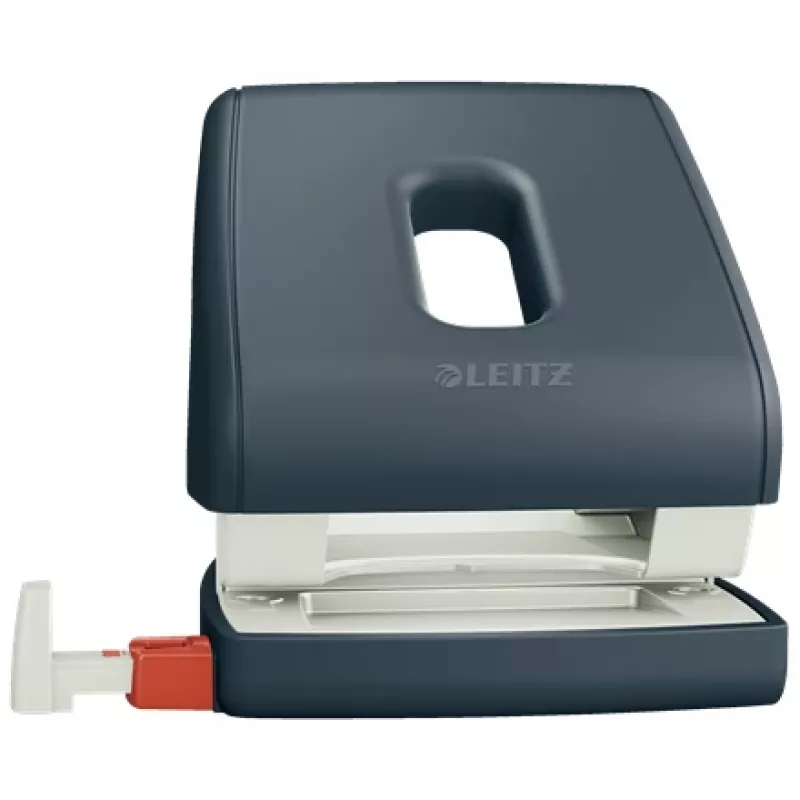 Leitz Cosy dierovačka 2-dierkovacia 30 listov, 30 listov, čierna, plast, 8 cm, 5,5 mm, A4, A5, A6, Folio, US-Quart, 8 x 8 x 8 cm