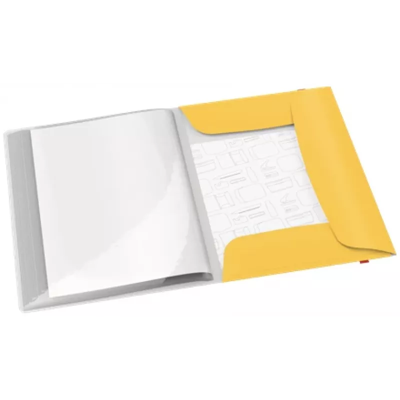 Leitz Cosy Mobile Display Book Plus, žltá, polypropylén (PP), 20 obalov, na výšku, A4, 231 mm