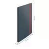 Leitz Cosy Mobile Display Book Plus, sivá, polypropylén (PP), 20 obalov, na výšku, A4, 231 mm