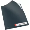 Leitz Cosy Privacy Folder, klasické zakladačové dosky, A4, polypropylén (PP), čierna, matná, na výšku