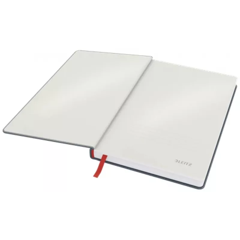 Leitz Cosy zápisník Soft Touch štvorčekovaný s tvrdým obalom, monochromatický, čierna, A5, 80 listov, matný, 100 g/m²