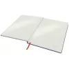 Leitz Cosy zápisník Soft Touch štvorčekovaný s tvrdým obalom, monochromatický, čierna, B5, 80 listov, matný, 100 g/m²