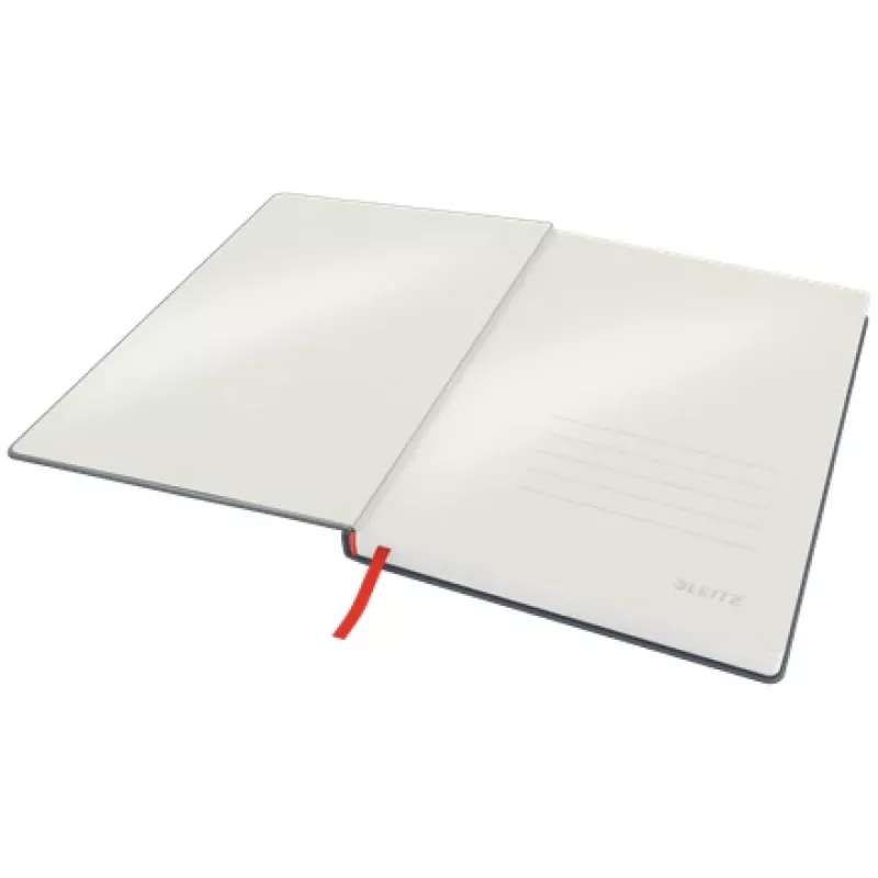 Leitz Cosy zápisník Soft Touch štvorčekovaný s tvrdým obalom, monochromatický, čierna, B5, 80 listov, matný, 100 g/m²