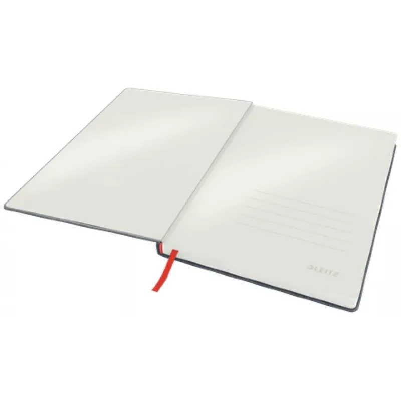 Leitz Cosy zápisník Soft Touch linajkovaný s tvrdým obalom, monochromatický, čierna, B5, 80 listov, matný, 100 g/m²