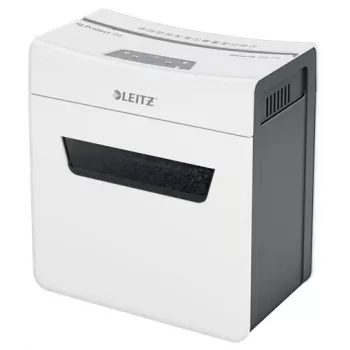 Leitz IQ Protect Premium skartovačka 3M P5, mikrostrih, 2 x 15 mm, 10 l, 125 listov, 55 dB, dotykové ovládanie