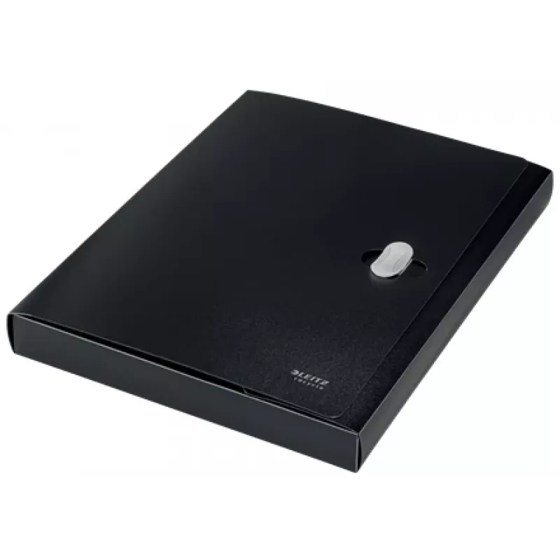 Leitz Recycle Box File, podpisové dosky, A4, polypropylén (PP), čierny, matný, 250 listov