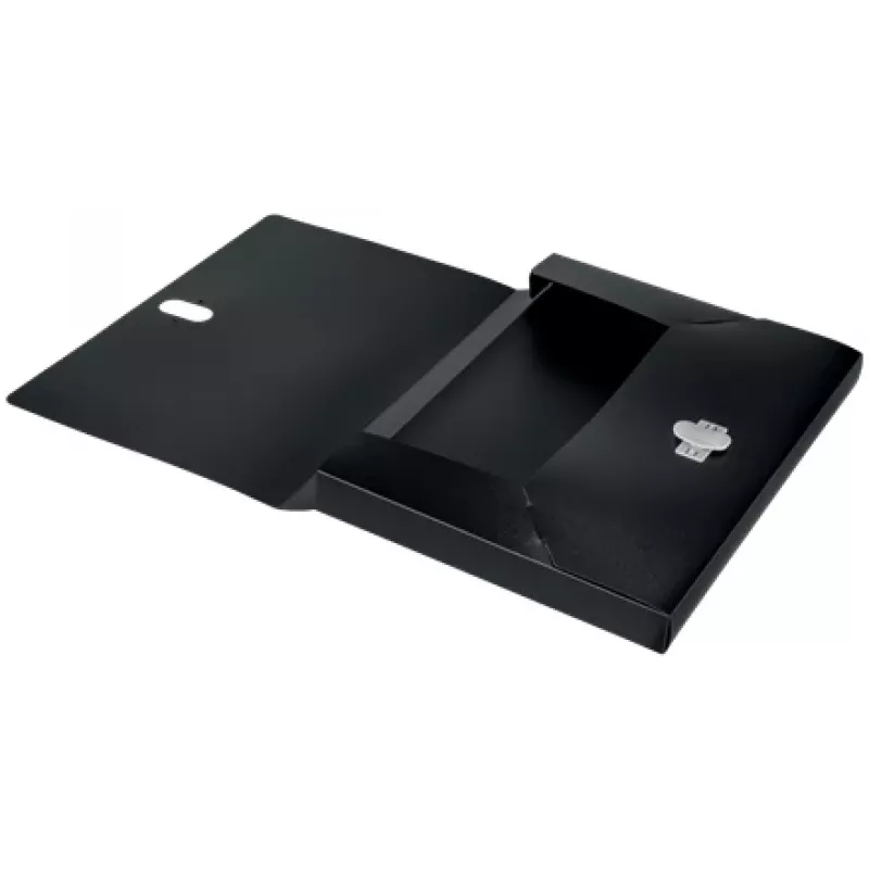 Leitz Recycle Box File, podpisové dosky, A4, polypropylén (PP), čierny, matný, 250 listov