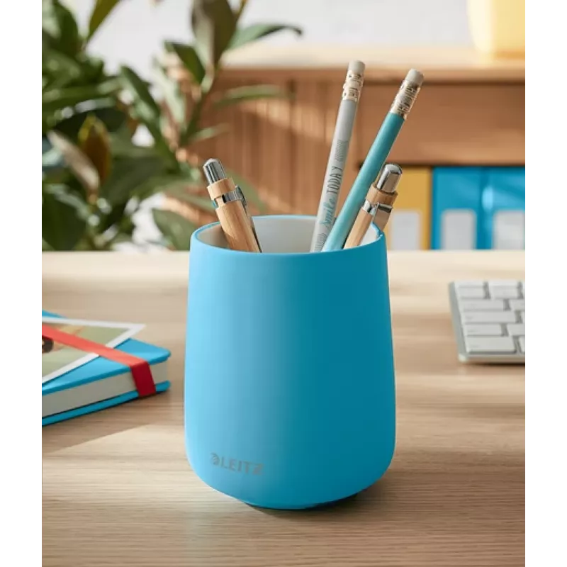 Leitz Cosy stojan na perá, modrý, keramika, chlapec/dievča, 8,7 cm, 105 mm, 240 g