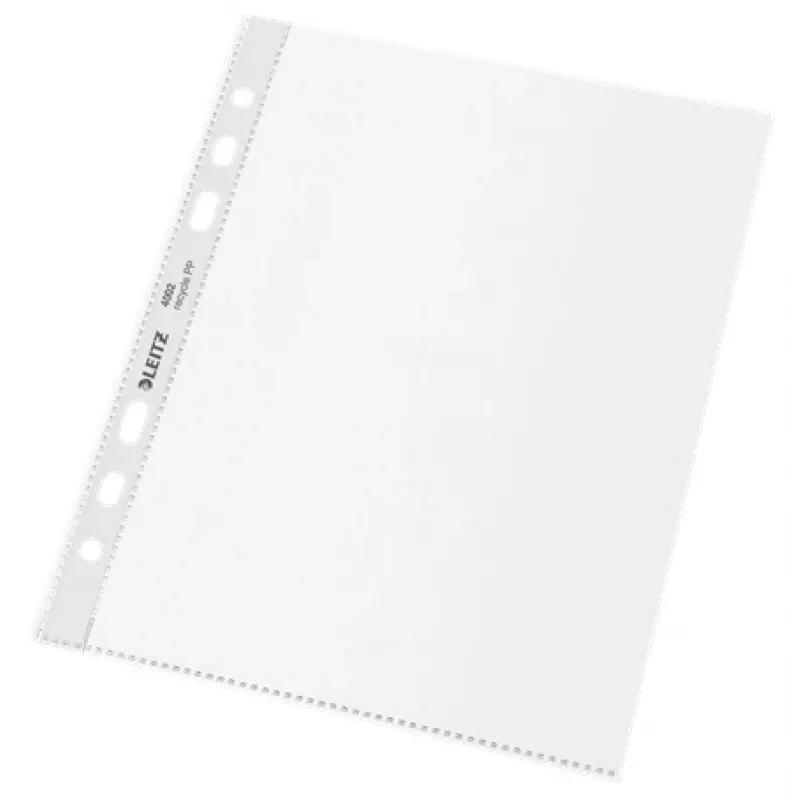 Leitz Recycle taška A5, 150 x 210 mm (A5), transparentná, polypropylén (PP), matná, na výšku, 0,1 mm