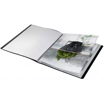 Leitz Recycle krúžkový zakladač, čierna, polypropylén (PP), 20 vreciek, A4, 231 mm, 310 mm