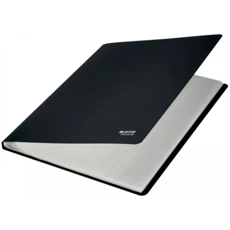 Leitz Recycle krúžkový zakladač, čierna, polypropylén (PP), 20 vreciek, A4, 231 mm, 310 mm