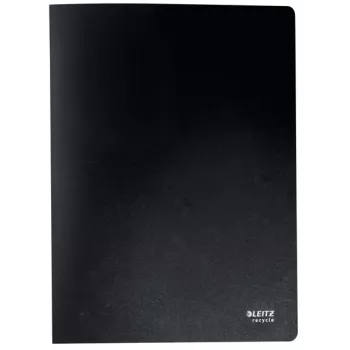 Leitz Recycle display book, čierna, polypropylén (PP), 40 vreciek, na výšku, A4, 231 mm