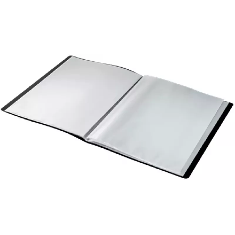 Leitz Recycle display book, čierna, polypropylén (PP), 40 vreciek, na výšku, A4, 231 mm