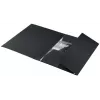 Leitz Recycle Card 3-Flap Folder, klasický zakladač, A4, kartón, čierna, matná, 250 listov
