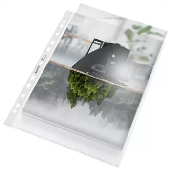 Leitz Recycle vrecko A4 Maxi, 210 x 297 mm (A4), transparentné, polypropylén (PP), matné, na výšku, 0,1 mm