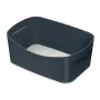 Leitz MyBox Cosy úložná vaňa, úložná krabica, sivá, obdĺžniková, plast, monochromatická, interiér