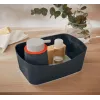 Leitz MyBox Cosy úložná vaňa, úložná krabica, sivá, obdĺžniková, plast, monochromatická, interiér