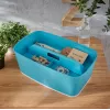 Leitz MyBox Cosy organizačná miska s rukoväťou, malá, úložná, modrá, plast, 307 mm, 181 mm, 56 mm, 300 g