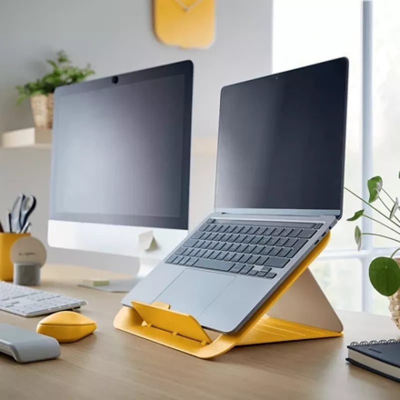 Leitz Ergo Cosy nastaviteľný stojan na notebook, 80 % recyklovaný plast