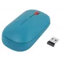 Leitz Cosy bezdrôtová myš, obojručná, RF Wireless + Bluetooth, 4000 DPI, modrá