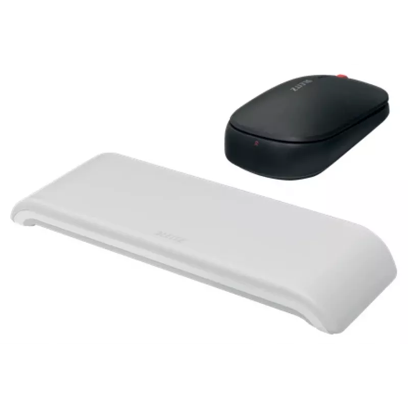 Leitz Cosy bezdrôtová myš, obojručná, RF Wireless + Bluetooth, 4000 DPI, sivá