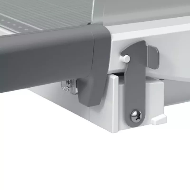 Leitz Precision Home rezačka papiera A4, 8 listov, A4, 80 g/m², sivá, guma, 298 mm