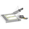 Leitz Precision Home rezačka papiera A4, 8 listov, A4, 80 g/m², sivá, guma, 298 mm