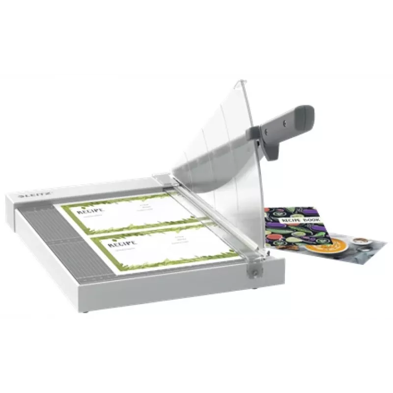 Leitz Precision Home rezačka papiera A4, 8 listov, A4, 80 g/m², sivá, guma, 298 mm