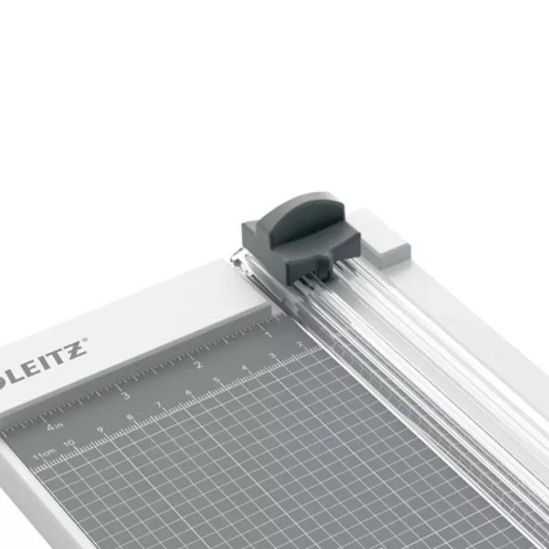 Leitz Precision Home rezačka papiera A4, 8 listov, A4, 80 g/m², sivá, guma, 153 mm