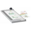 Leitz Precision Home rezačka papiera A4, 8 listov, A4, 80 g/m², sivá, guma, 153 mm