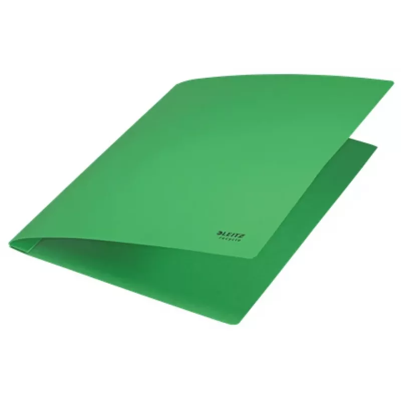 Leitz Recycle kartónový plochý šanón, klasický šanón, A4, kartón, zelená, na šírku/na výšku, 250 listov