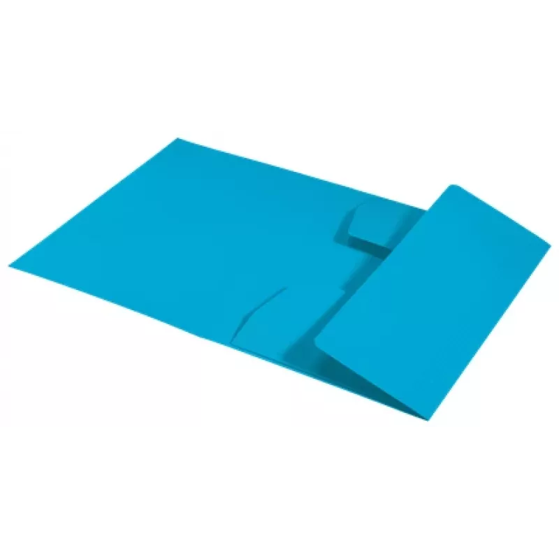 Leitz Recycle kartónové 3-chlopňové dosky, klasické dosky, A4, kartón, modrá, na šírku/na výšku, 250 listov