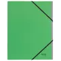 Leitz Recycle deliaci blok na kartotéčne karty, blok na podpisy, A4, kartón, zelená, 430 g/m², gumička