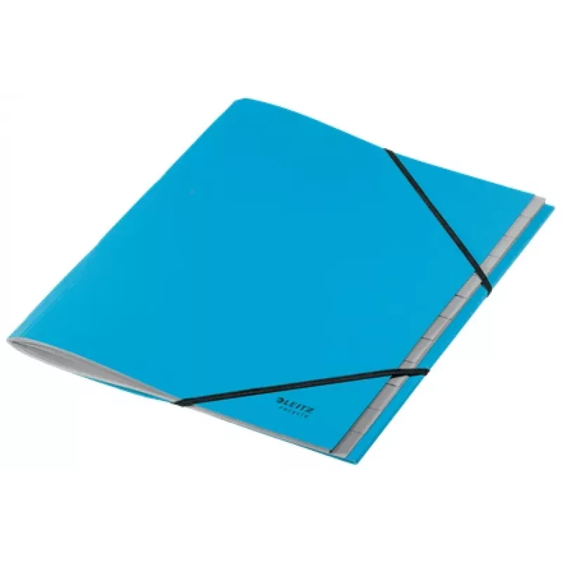 Leitz Recycle kartónový deliaci blok, A4, kartón, modrá, 430 g/m², klimaticky neutrálny, 247 mm