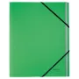 Leitz Recycle kartónový registrový blok, klasický šanón, A4, kartón, zelená, 430 g/m², gumička