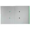 Leitz Recycle kartónový registrový blok, klasický šanón, A4, kartón, zelená, 430 g/m², gumička
