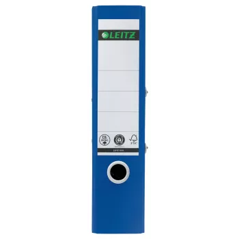 Leitz 180° Recycle pákový šanón, A4, okrúžkový, na ukladanie, kartón, modrá, modrá