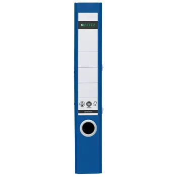 Leitz 180° Recycle šanón s pákovým mechanizmom, A4, okrúžkový, na ukladanie, kartón, modrá, modrá