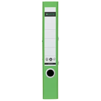 Leitz 180° Recycle pákový šanón, A4, okrúžkový, na ukladanie, kartón, zelená, zelená