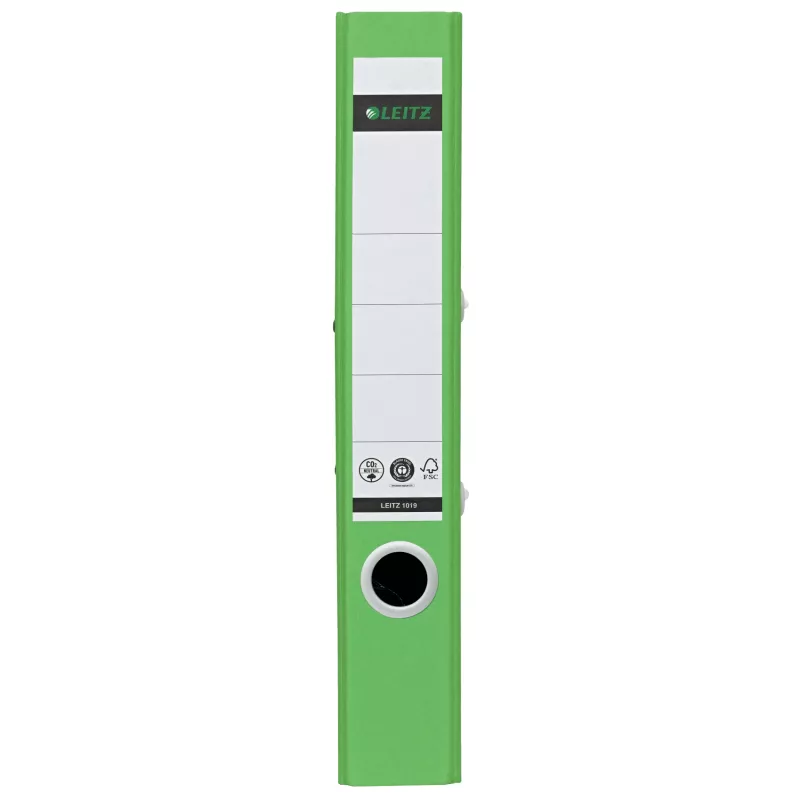 Leitz 180° Recycle pákový šanón, A4, okrúžkový, na ukladanie, kartón, zelená, zelená